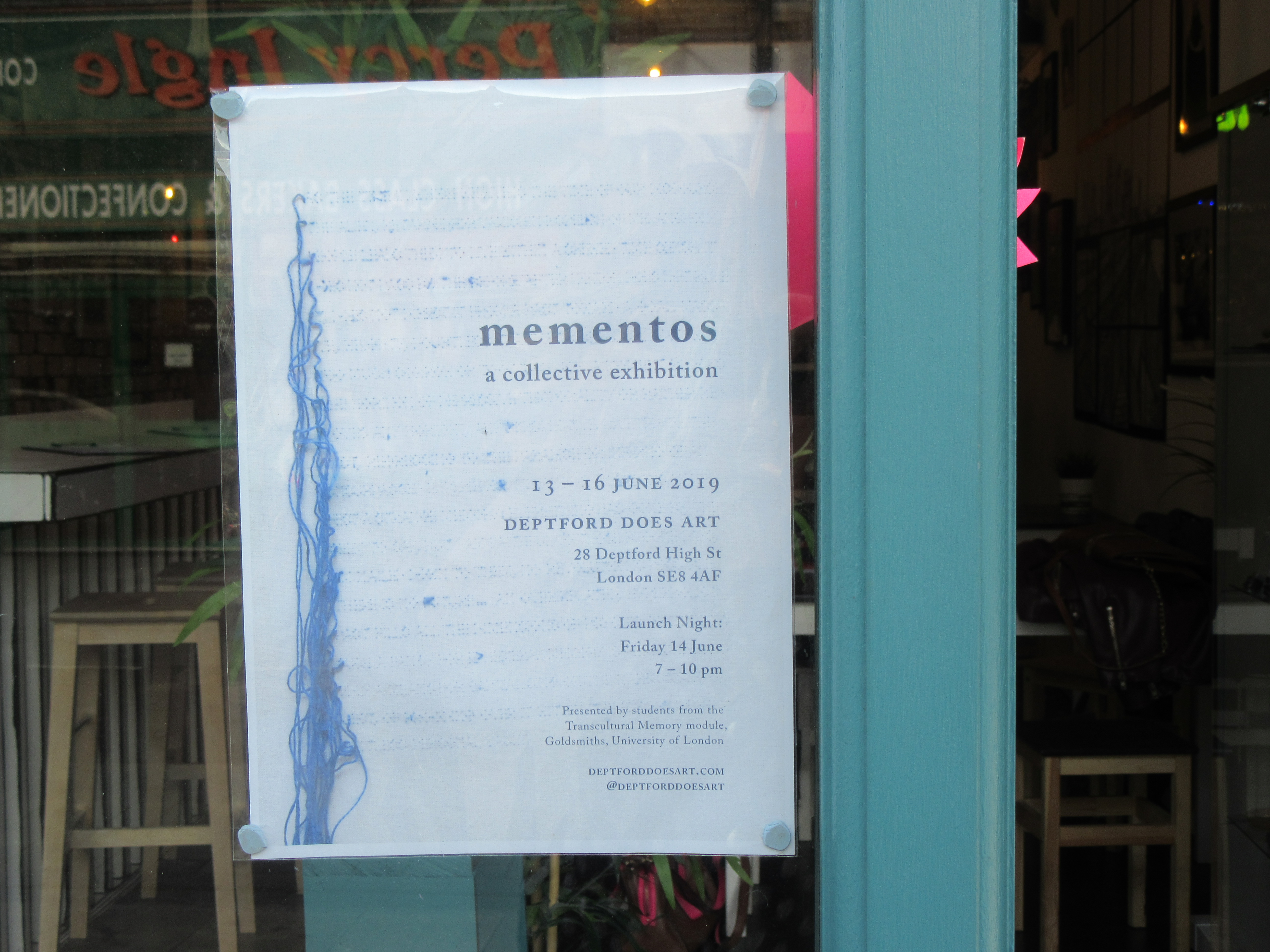 Transcultural Memory Exhibition, Deptford Does Art, 2019